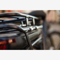 Add-on bagagebrer adapter til elcykel Steco E-bike - mat sort