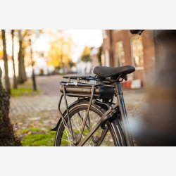 Add-on bagagebrer adapter til elcykel Steco E-bike - mat sort