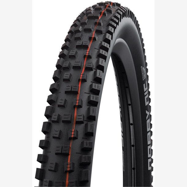 Foldable Dk Schwalbe Nobby Nic Super Trail 29 x 2.40" / 62-662 mm - black