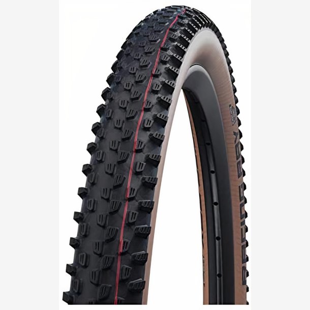 Foldable Dk Schwalbe Racing Ray Super Race 29 x 2.35" / 60-622 mm - transparant sidewall