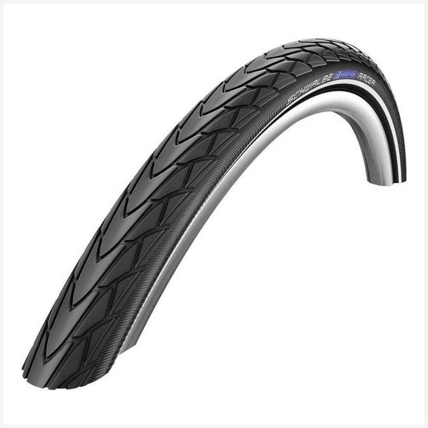 Dk Schwalbe Marathon Racer RaceGuard 28 x 1.35" / 35-622 - black with reflection