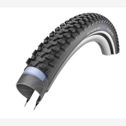 Dk Schwalbe Marathon Plus MTB SmartGuard 27,5 x 2,25"/ 57-584 - sort med refleksion