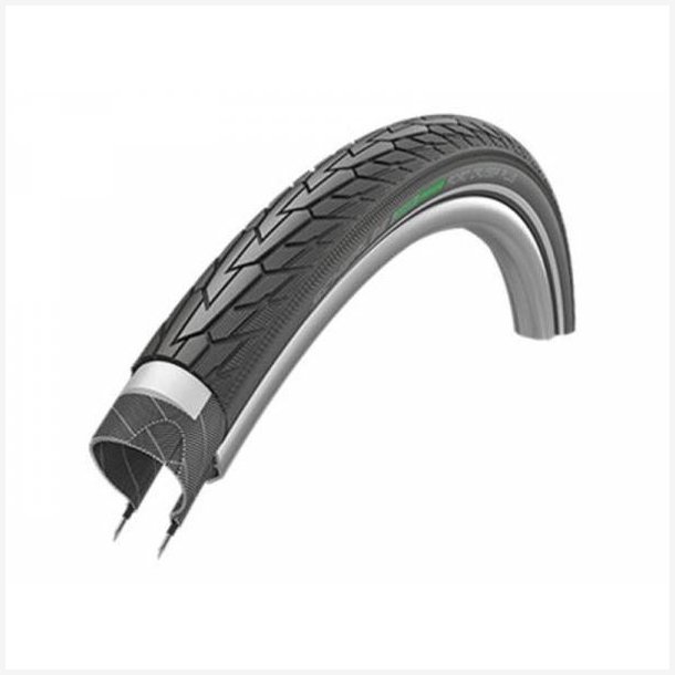 Dk Schwalbe Road Cruiser Plus PunctureGuard 28 x 1,40"/37-622mm - sort med refleksion