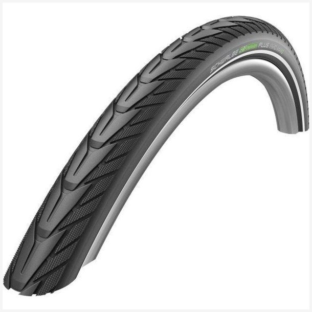 Dk Schwalbe Energizer Plus GreenGuard 28 x 2.00"/ 50-622 - sort med refleksion