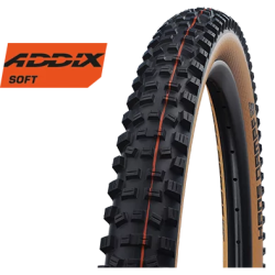 Foldable Dk Schwalbe Hans Dampf Evo Super Trail 27.5 x 2.35" / 60-584 - bronze sidewall