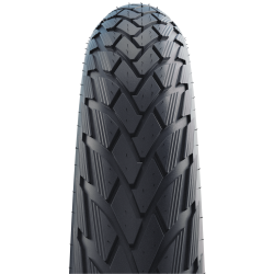 Dk Schwalbe Green Marathon GreenGuard 28 x 1,00" / 25-622 mm - sort med refleks