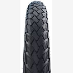 Dk Schwalbe Green Marathon GreenGuard 28 x 1,10" / 28-622 mm - sort med refleksion