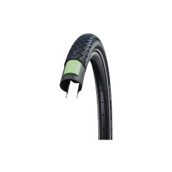 Dk Schwalbe Green Marathon GreenGuard 28 x 1,40" / 37-622 mm - sort med refleks