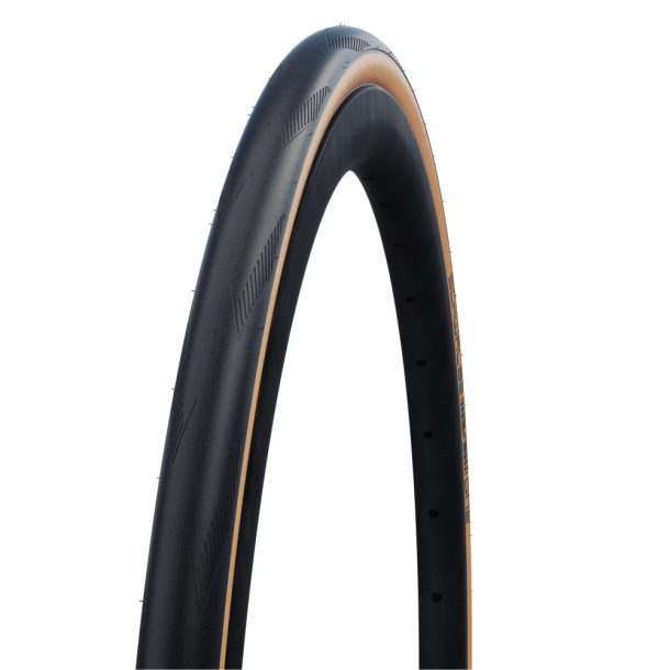 Foldbart cykeldk Schwalbe One RaceGuard 28 x 1,00" / 25-622 mm - bronze sidevg