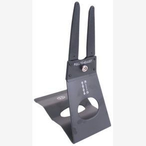 Cykel Display Stand Justerbar til 26-29 tommer - Sort