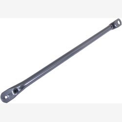 Ben til frontholder Steco uden lampekrog - blank sort