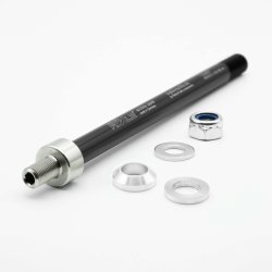 Gennemgende aksel til cykeltrailer Radoxx TA001 M12 x 1 lngde 160-172mm