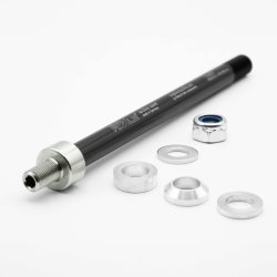 Gennemgende aksel til cykeltrailer Radoxx TA004 M12 x 1 lngde 152-167mm