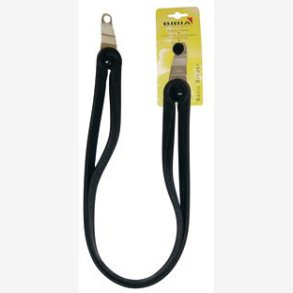 Luggage carrier strap Bibia Basic TGS 12mm rubber with knob and axle plate