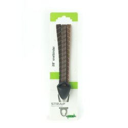 Bagagestrop Widek City Life med universal monteringsbeslag i rustfrit stl - brun