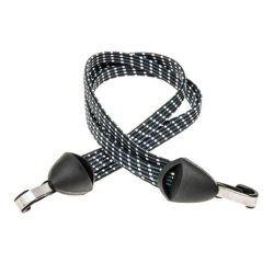 Bagagebrerstrop Trio Bibia med krog i rustfrit stl - sort/hvid/gr