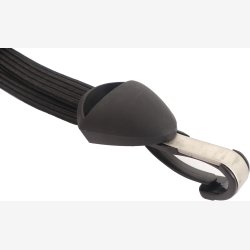 Bagageb�rerstrop Gazelle med krog i rustfrit st�l - sort