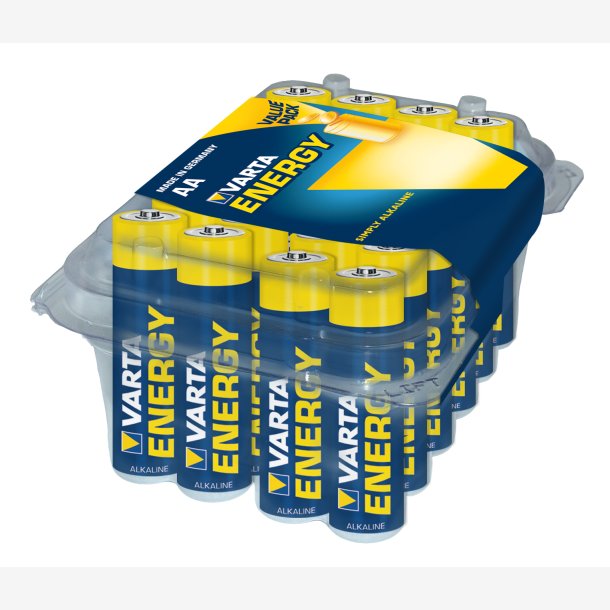 Battery VARTA Energy Alkaline AA/LR6 1.5V Penlite 'AA'  (24x)