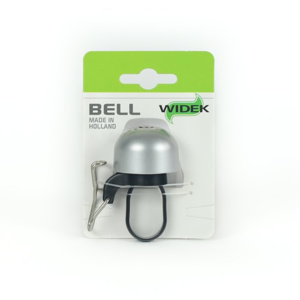 Cykelklokke Widek Paperclip Mini - silver