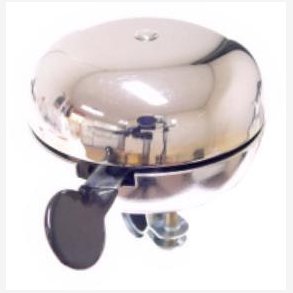 Cykelklokke Widek Ding Dong 60mm  - chrome