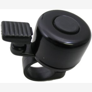 Cykelklokke Edge Mini �35mm - black (on a card)