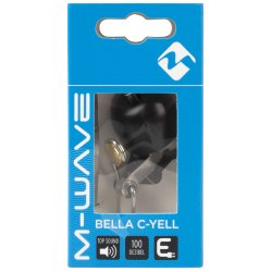 Cykelklokke M-Wave Bella C-Yell 30mm - sort
