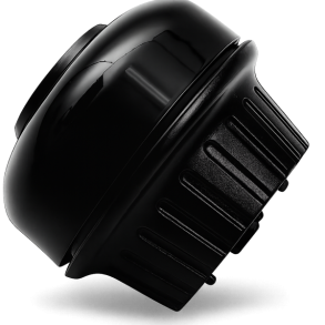 Cykelklokke / drejelig klokke Edge Turney - sort