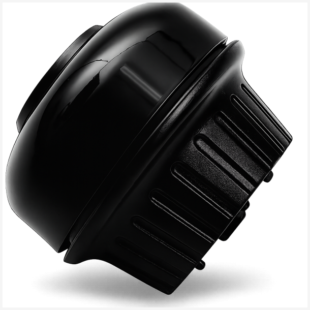 Cykelklokke / drejelig klokke Edge Turney - sort