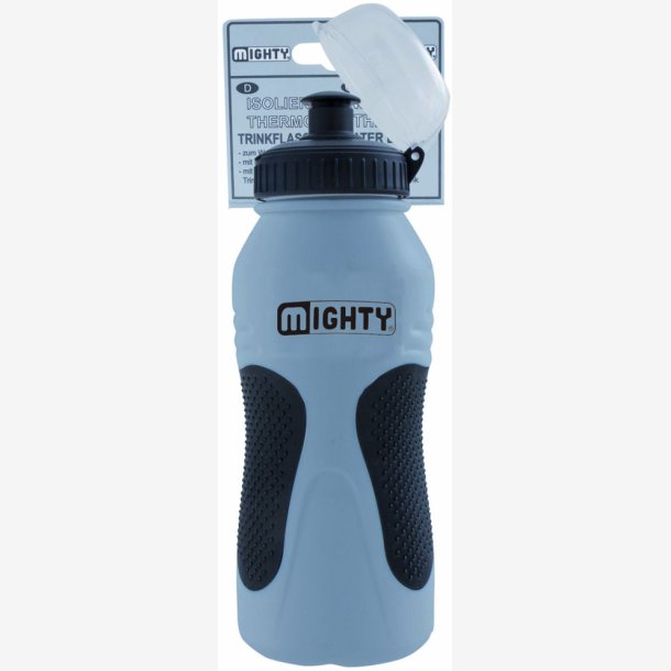 Drikkedunk Mighty 600ml with non-slip - silver