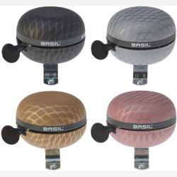 Cykelklokke Basil Noir Big Bell 60mm - silver