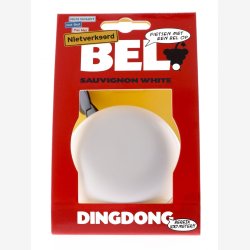 Cykelklokke Ding-Dong NietVerkeerd 80mm - sauvignon white