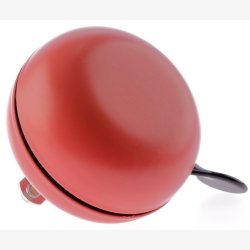 Cykelklokke Ding-Dong NietVerkeerd 80mm - bourgonje red