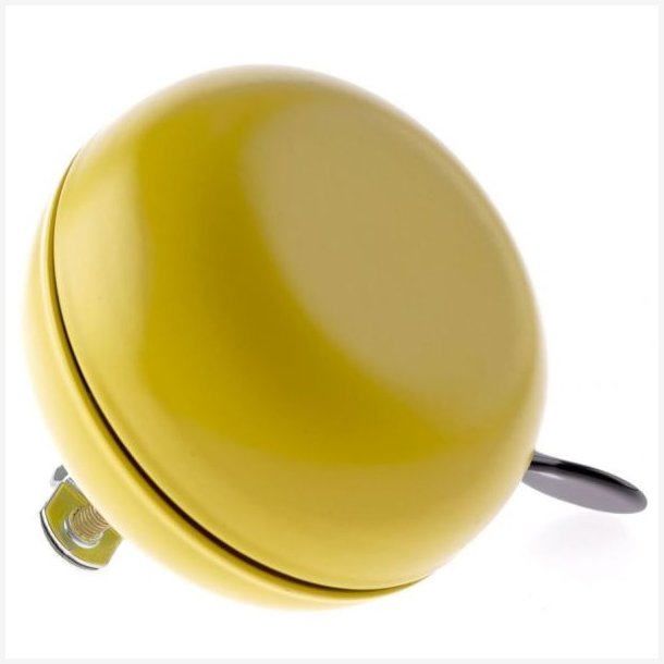 Cykelklokke Ding-Dong NietVerkeerd 80mm - chardonnay gul