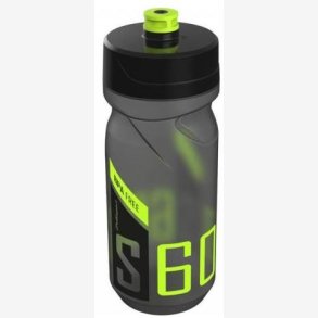 Screw-on bottle Polisport S600 - 600ml - transparant black/black