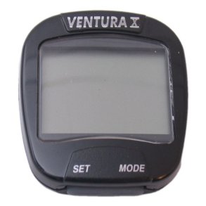 Cykelcomputer Ventura X 10 funktioner - sort