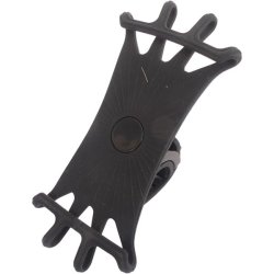 Telefonholder Edge EZ Fit - 360 - Silikone - sort