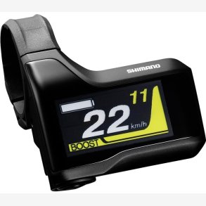 Cykelcomputer for Shimano Steps SC-E8000 - with holder