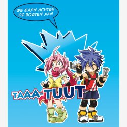 PexKids cykelklokke til brn med brandbil sirenelyd og blinkende lys