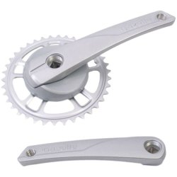 Krankst 38T Gazelle 170mm til firkantet aksel - slv