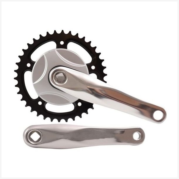 Krankst 38T med 170mm krankarm - aluminium - slv
