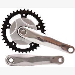 Krankst 38T med 170mm krankarm - aluminium - slv