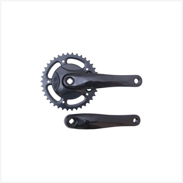 Krankst 38T med 170mm krank - aluminium - sort