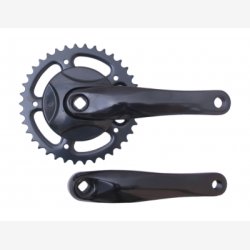 Krankst 38T med 170mm krank - aluminium - sort