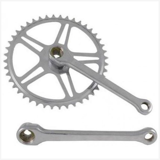 Krankst 44T Vinty uden splitaksel - 170mm krank - forkromet