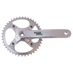 Kranks�t 42T Sturmey Archer FCS720 til 3/32" k�de 170mm til firkantet aksel - s�lv