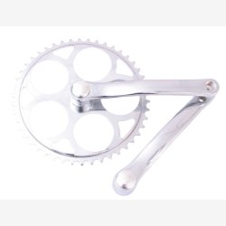 Krankst Vinty 46T uden spaltet aksel - til firkantet aksel - krom