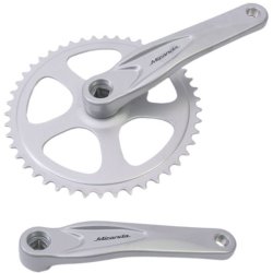 Kranks�t 46T Miranda Alfa 1 til 3/32" k�de - aluminium - sort