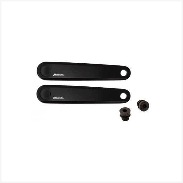 Pedalarm st Miranda E-Bike Bosch-1 Delta 170mm - Sort