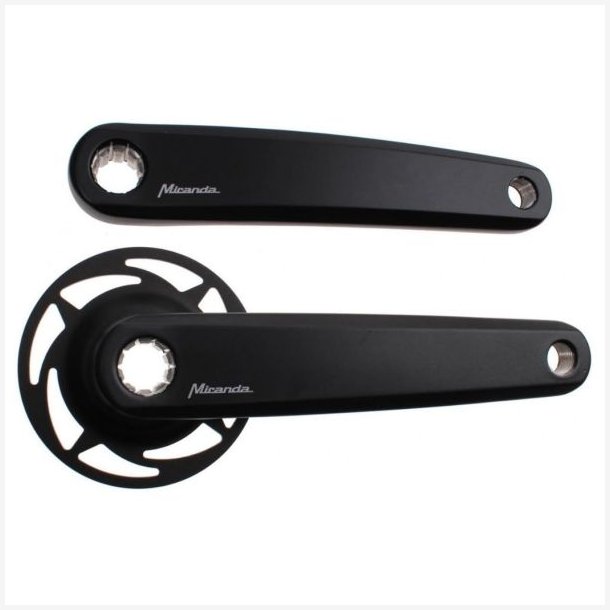 Kranks�t Miranda Elcykel Bosch-2 Isis Delta 170mm - sort