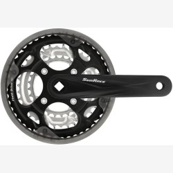 Kranks�t 7/8 speed SunRace FCM300 48-38-28T/170mm til firkantet aksel - sort